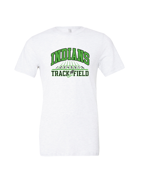Choctaw HS Track & Field Lanes - Tri-Blend Shirt