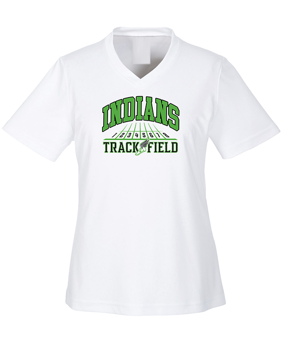 Choctaw HS Track & Field Lanes - Womens Performance Shirt