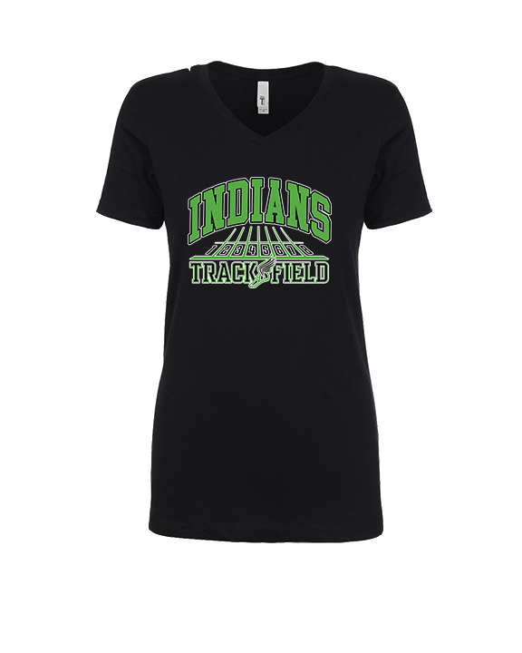 Choctaw HS Track & Field Lanes - Womens Vneck