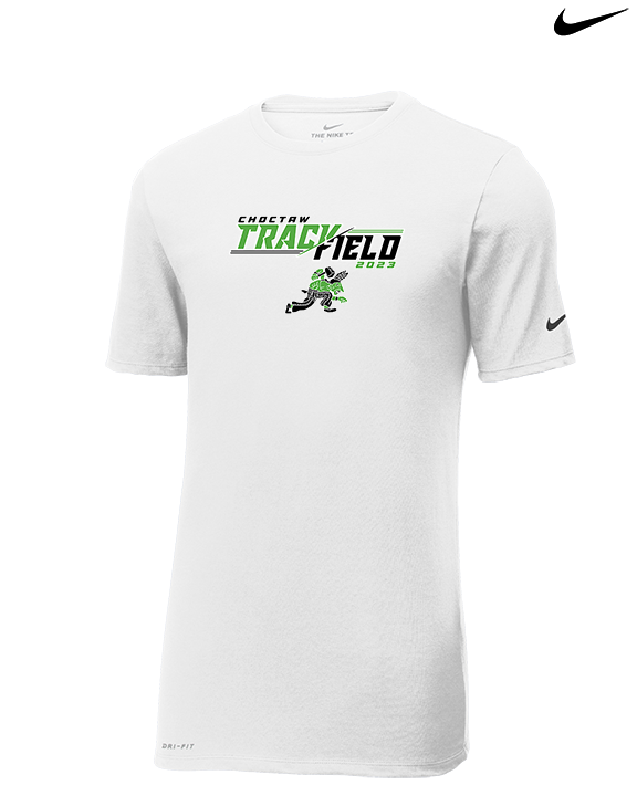 Choctaw HS Track & Field Slash - Mens Nike Cotton Poly Tee
