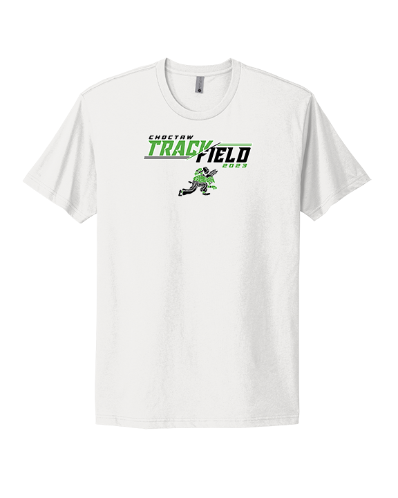 Choctaw HS Track & Field Slash - Mens Select Cotton T-Shirt
