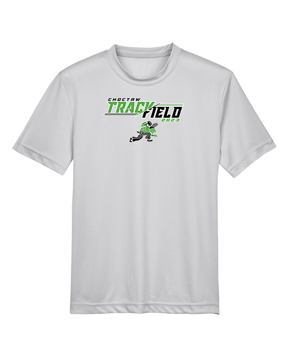 Choctaw HS Track & Field Slash - Youth Performance Shirt