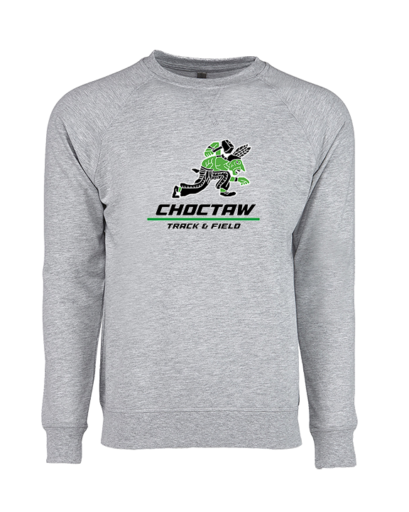 Choctaw HS Track & Field Split - Crewneck Sweatshirt