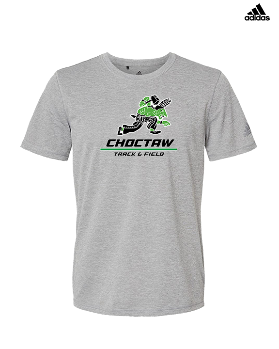 Choctaw HS Track & Field Split - Mens Adidas Performance Shirt