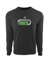 Choctaw HS Track & Field Turn - Crewneck Sweatshirt