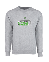 Choctaw HS Track & Field Turn - Crewneck Sweatshirt