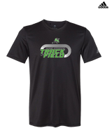 Choctaw HS Track & Field Turn - Mens Adidas Performance Shirt