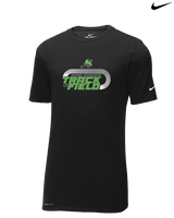 Choctaw HS Track & Field Turn - Mens Nike Cotton Poly Tee