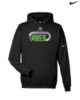 Choctaw HS Track & Field Turn - Nike Club Fleece Hoodie