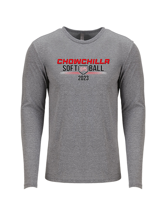 Chowchilla HS Softball - Tri-Blend Long Sleeve
