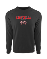 Chowchilla HS Softball Block - Crewneck Sweatshirt