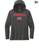 Chowchilla HS Softball Block - New Era Tri-Blend Hoodie