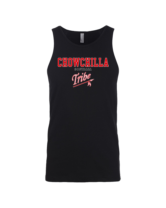 Chowchilla HS Softball Block - Tank Top