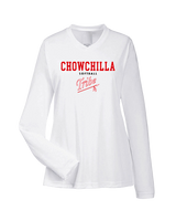 Chowchilla HS Softball Block - Womens Performance Longsleeve