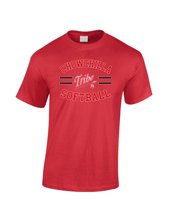 Chowchilla HS Softball Curve - Cotton T-Shirt