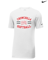 Chowchilla HS Softball Curve - Mens Nike Cotton Poly Tee