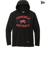 Chowchilla HS Softball Curve - New Era Tri-Blend Hoodie