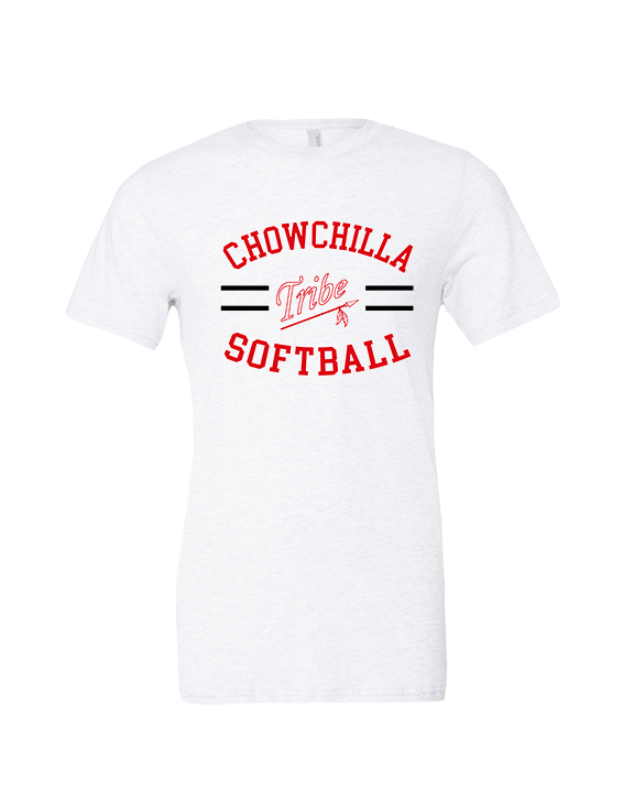 Chowchilla HS Softball Curve - Tri-Blend Shirt