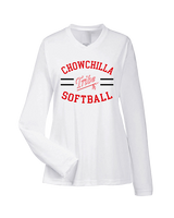 Chowchilla HS Softball Curve - Womens Performance Longsleeve