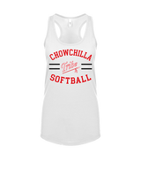 Chowchilla HS Softball Curve - Womens Tank Top