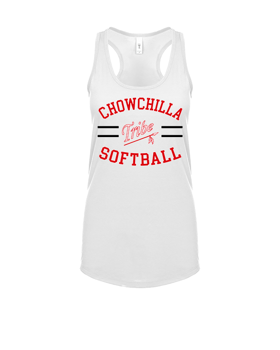 Chowchilla HS Softball Curve - Womens Tank Top