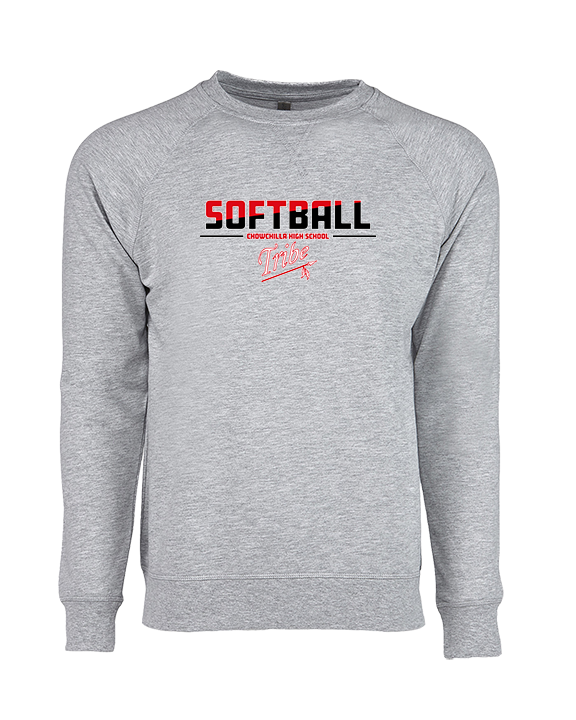 Chowchilla HS Softball Cut - Crewneck Sweatshirt
