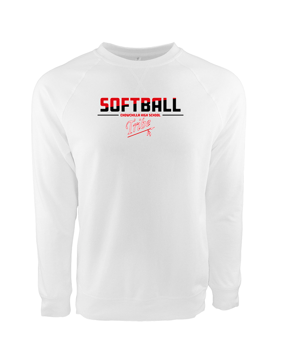 Chowchilla HS Softball Cut - Crewneck Sweatshirt