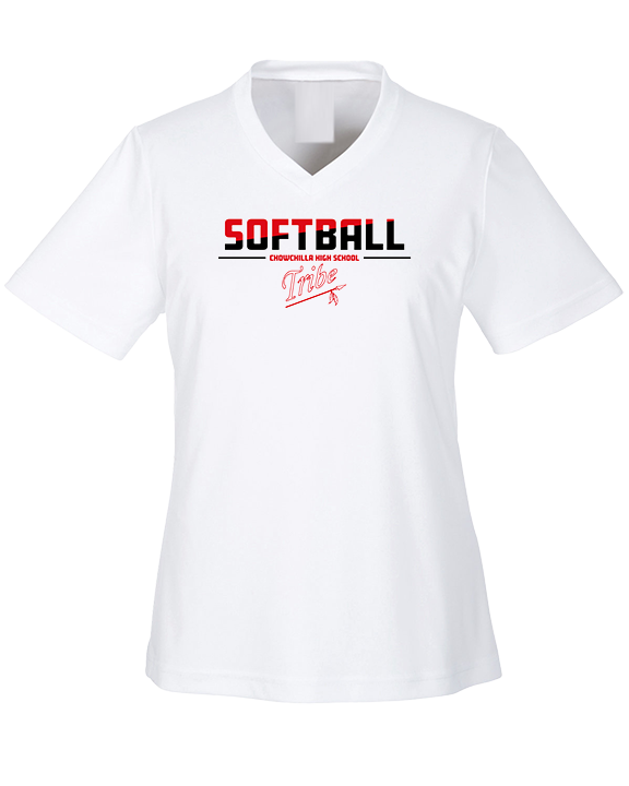 Chowchilla HS Softball Cut - Womens Performance Shirt