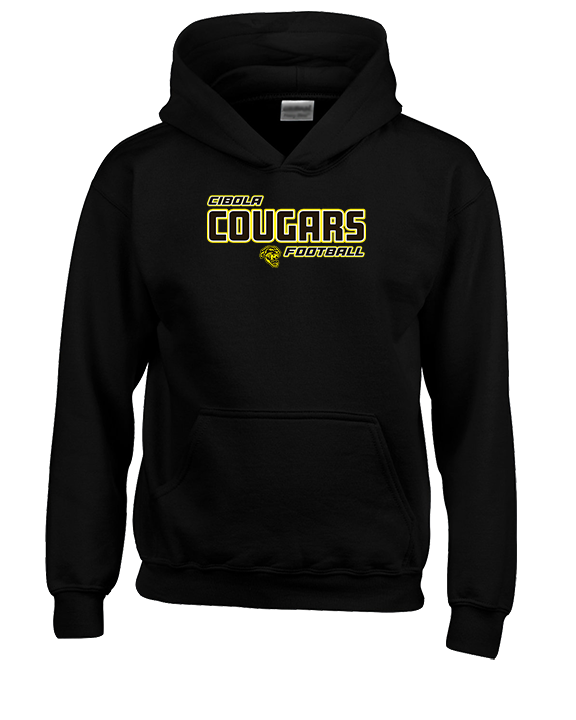 Cibola HS Football Bold - Youth Hoodie