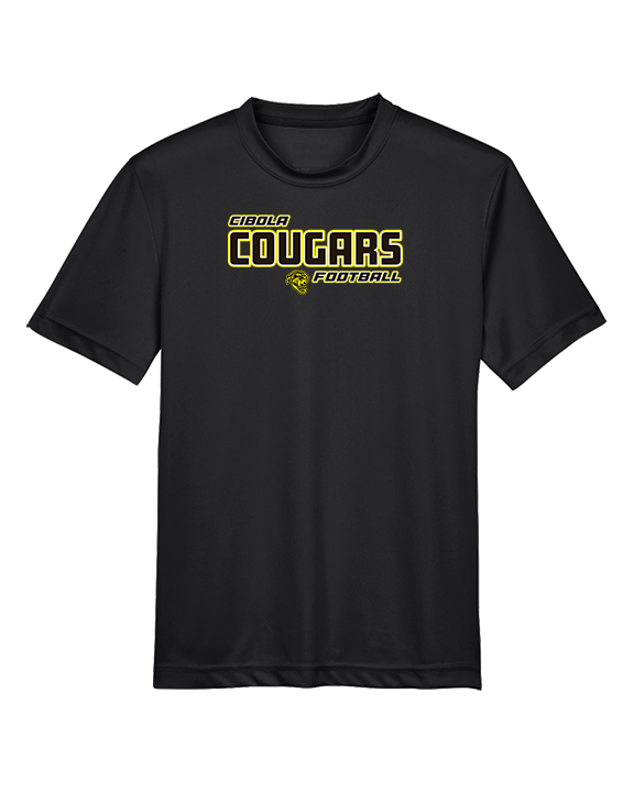 Cibola HS Football Bold - Youth Performance Shirt