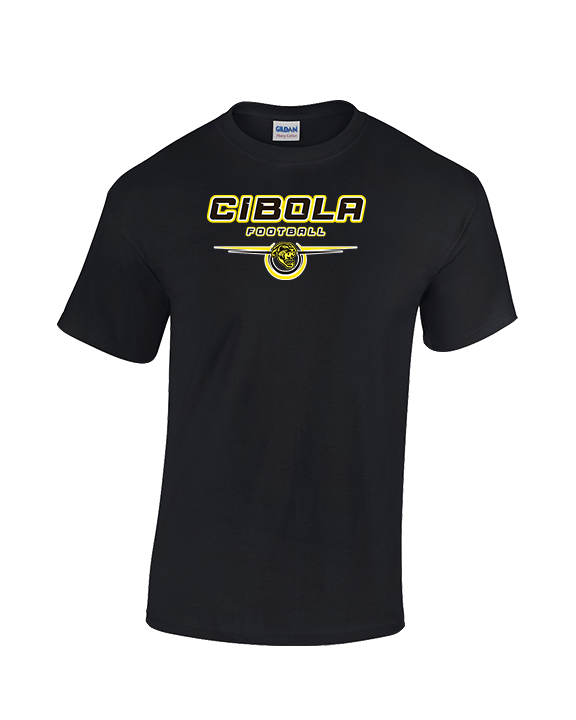 Cibola HS Football Design - Cotton T-Shirt