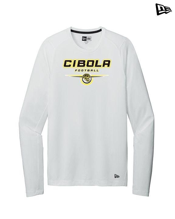 Cibola HS Football Design - New Era Performance Long Sleeve