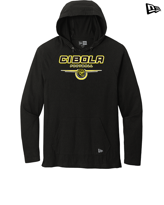 Cibola HS Football Design - New Era Tri-Blend Hoodie
