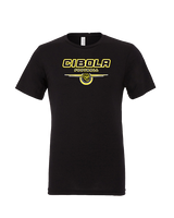 Cibola HS Football Design - Tri-Blend Shirt