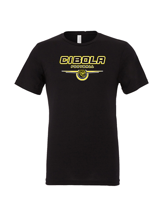 Cibola HS Football Design - Tri-Blend Shirt