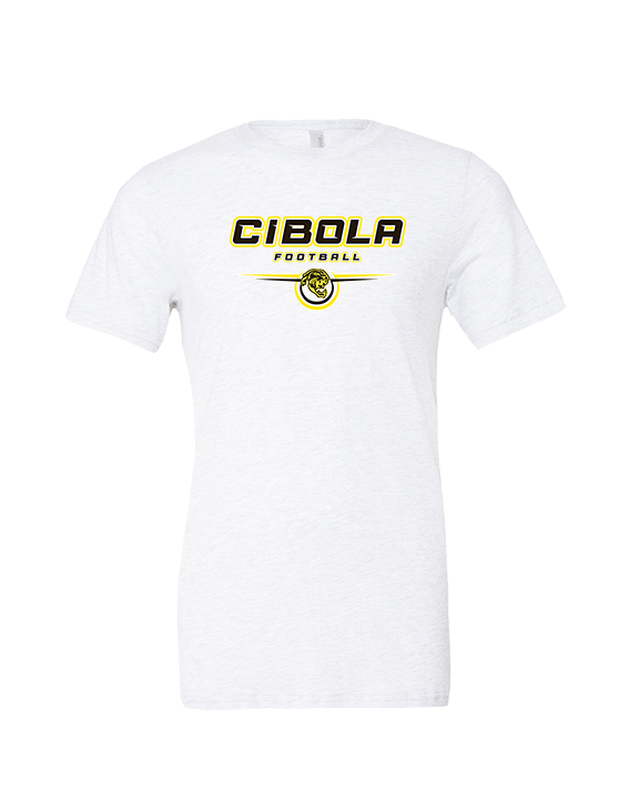 Cibola HS Football Design - Tri-Blend Shirt