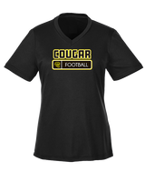 Cibola HS Football Pennant - Womens Performance Shirt