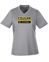 Cibola HS Football Pennant - Womens Performance Shirt