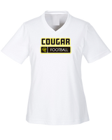 Cibola HS Football Pennant - Womens Performance Shirt