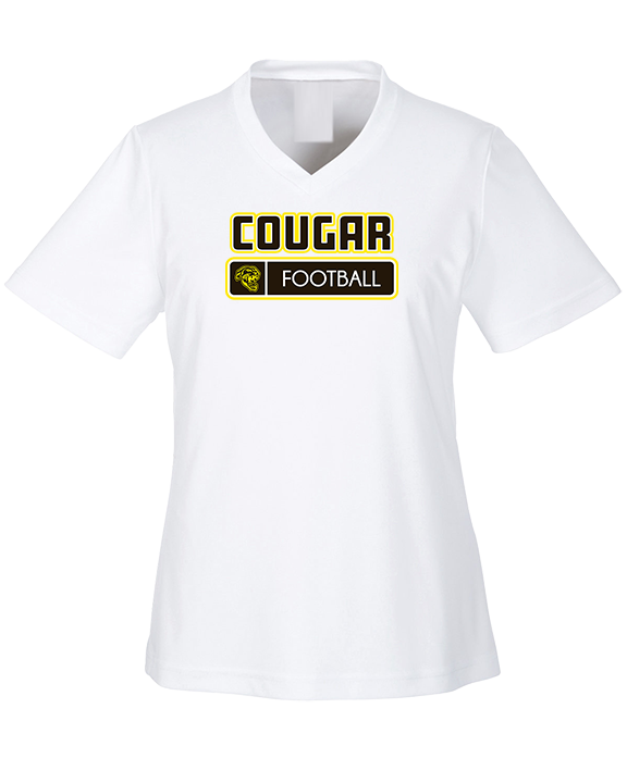 Cibola HS Football Pennant - Womens Performance Shirt