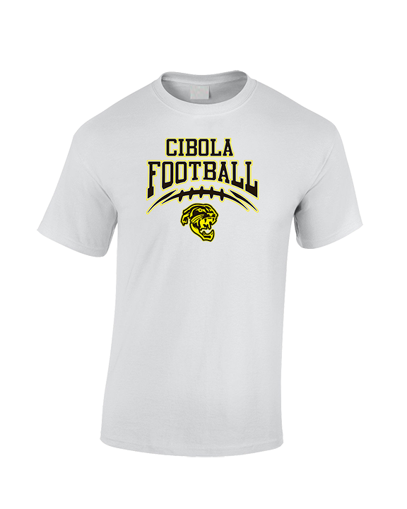 Cibola HS Football School Football - Cotton T-Shirt