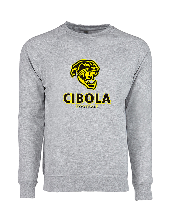Cibola HS Football Stacked - Crewneck Sweatshirt