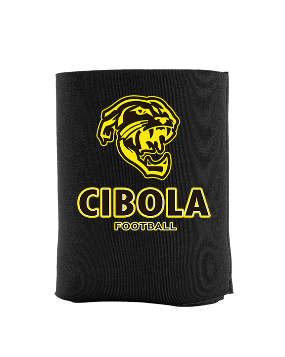 Cibola HS Football Stacked - Koozie