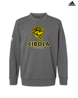 Cibola HS Football Stacked - Mens Adidas Crewneck