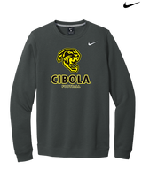 Cibola HS Football Stacked - Mens Nike Crewneck