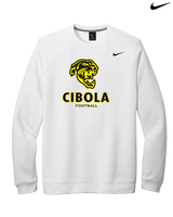 Cibola HS Football Stacked - Mens Nike Crewneck