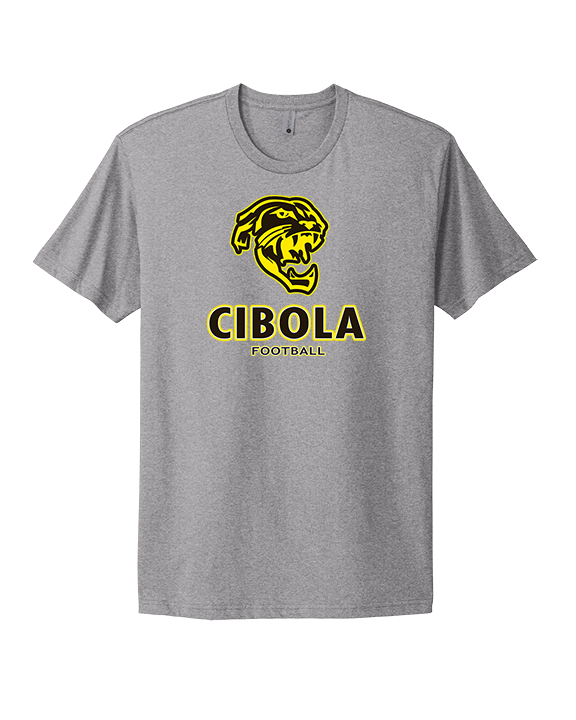 Cibola HS Football Stacked - Mens Select Cotton T-Shirt