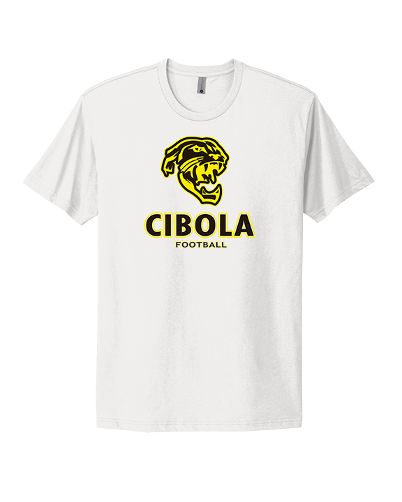 Cibola HS Football Stacked - Mens Select Cotton T-Shirt