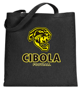 Cibola HS Football Stacked - Tote