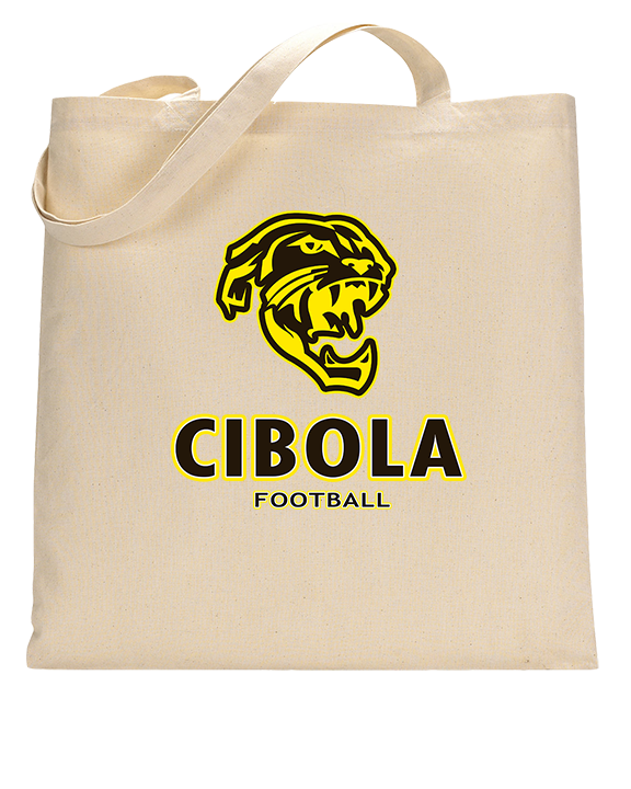 Cibola HS Football Stacked - Tote